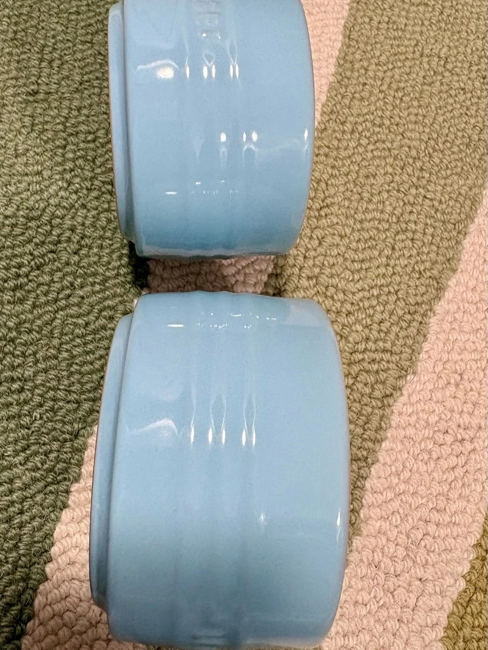 Le Creuset Sky Blue Straight Wall Ramekins - Set of 2